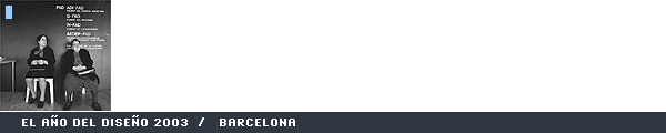 EL AÑO DEL DISEÑO 2003 / BARCELONA